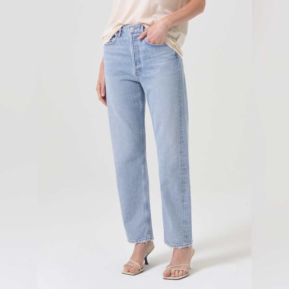 AGOLDE ’90s Mid Rise Loose Fit Straight Leg Jeans Women’s Size 31
